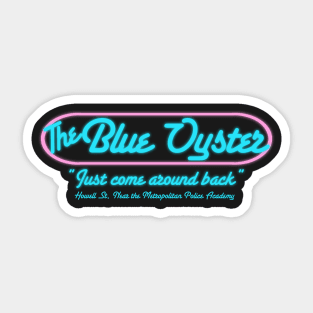 The Blue Oyster Sticker